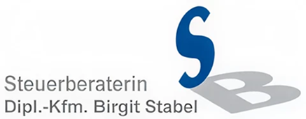 Logo: Steuerberaterin Dipl.-Kfm. Birgit Stabel, zur Startseite